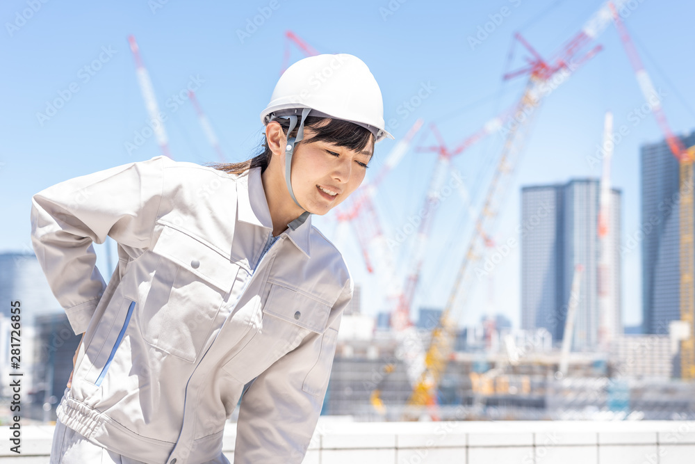 asian engineer worker working in construction site asian engineer worker working in construction site