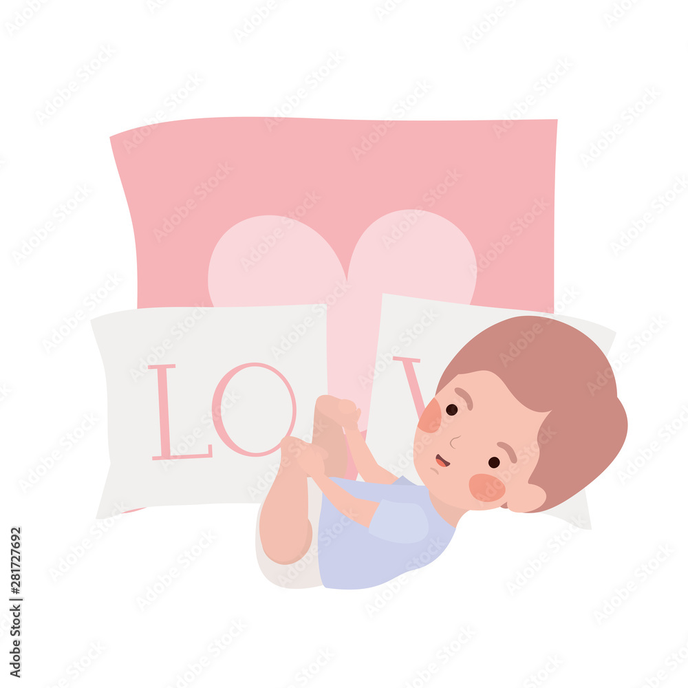 Isolated baby boy design vector illustration Isolated baby boy design vector illustration