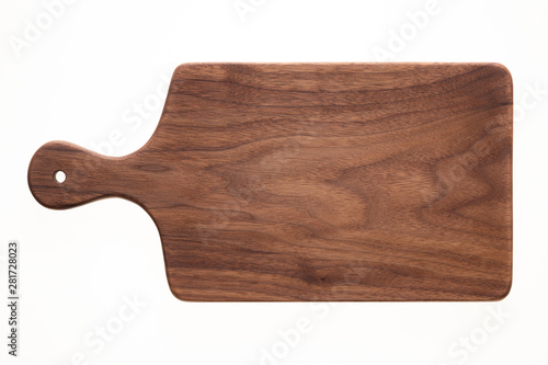 Walnut handmade wood cutting board 