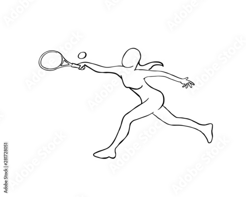 Minimalist sports tennis