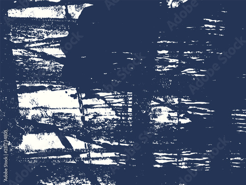 Abstract grunge vector background. Monochrome handcrafted composition of irregular graphic elements.