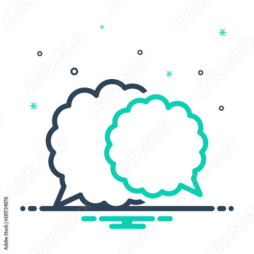  mix icon for conversation 