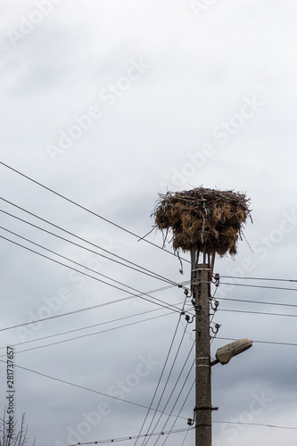 Nest on post