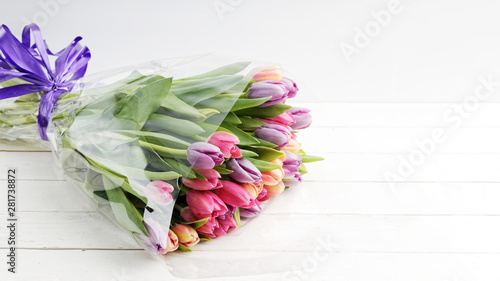 A bouquet of flowers colorf...