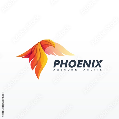 Bird Colorful Design Illustration Vector Template