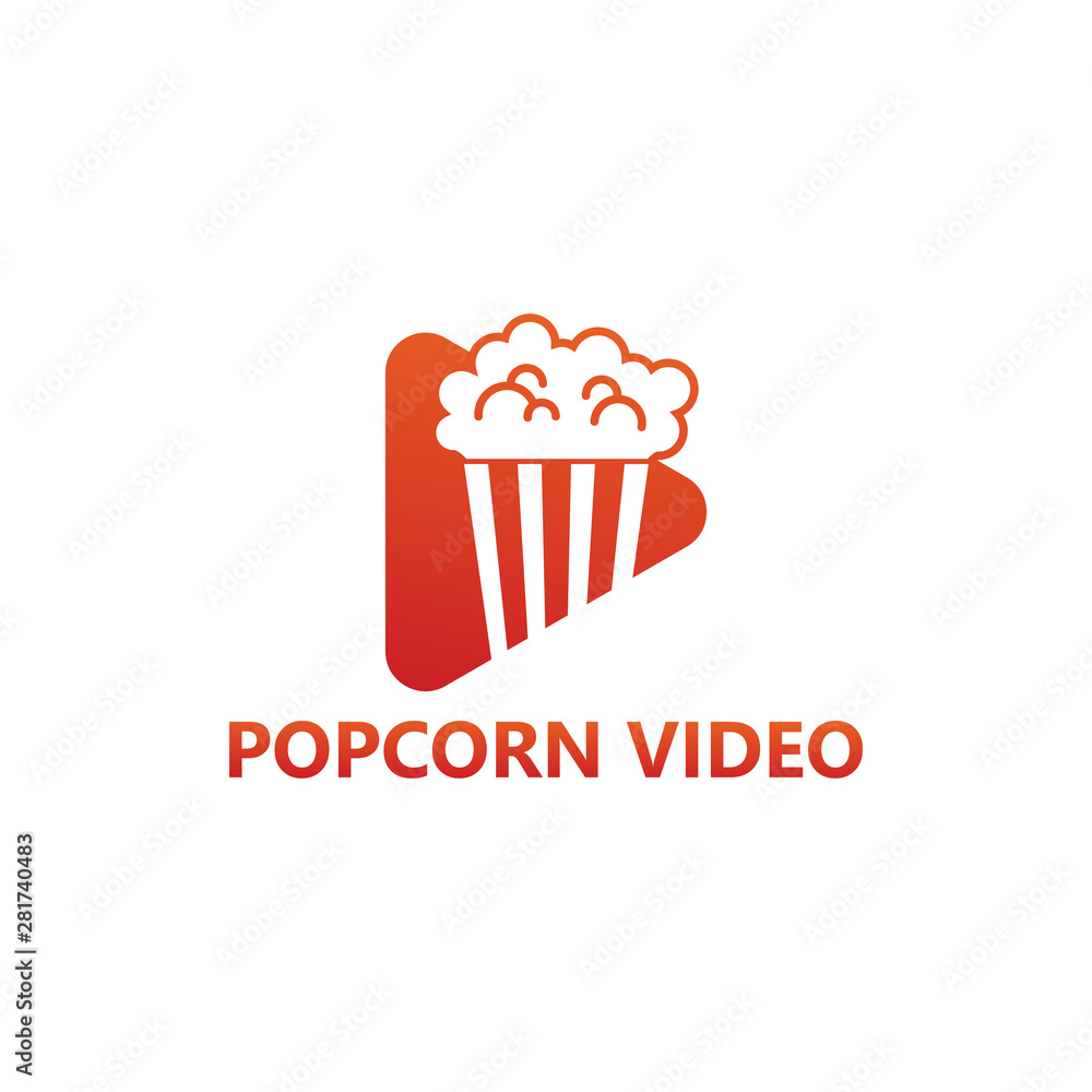 Popcorn Movie Logo Template Design Vector, Emblem, Design Concept, Creative Symbol, Icon Popcorn Movie Logo Template Design Vector, Emblem, Design Concept, Creative Symbol, Icon