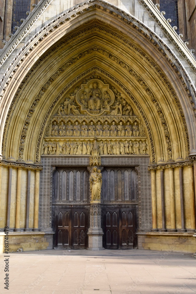 Westminster Abby doors 2