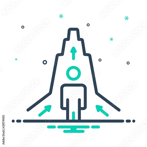 mix icon for success