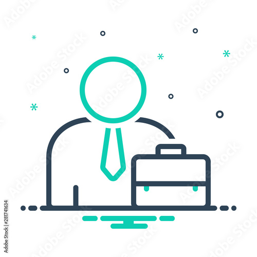 mix icon for employee