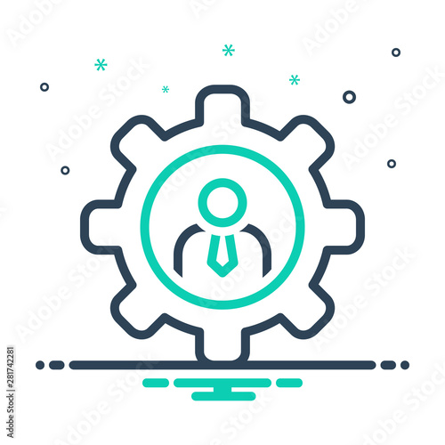 mix icon for  competence 
