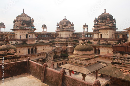 beautiful view point from Orchha fort