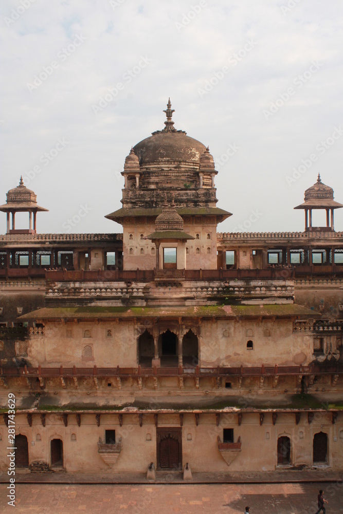 beautiful view point from Orchha fort