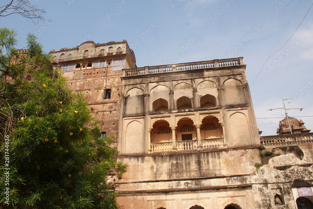 Obraz premium beautiful view point from Orchha fort