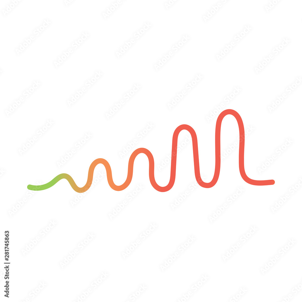 Audio technology, music sound waves vector icon Audio technology, music sound waves vector icon