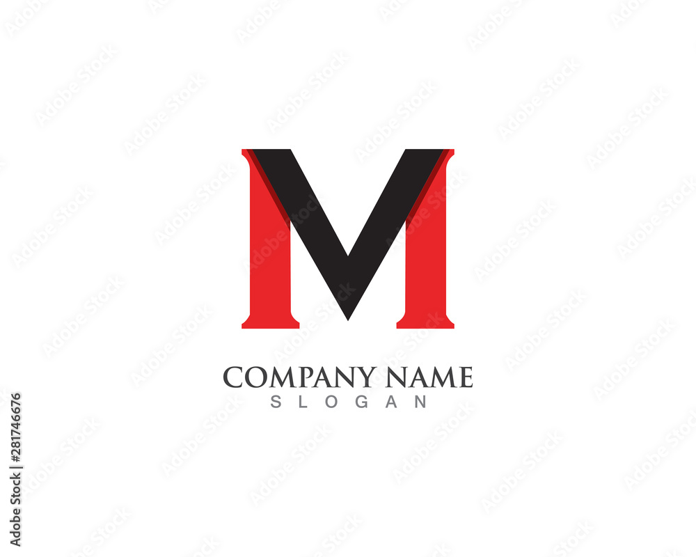 Letter M vector icons and such logos Letter M vector icons and such logos