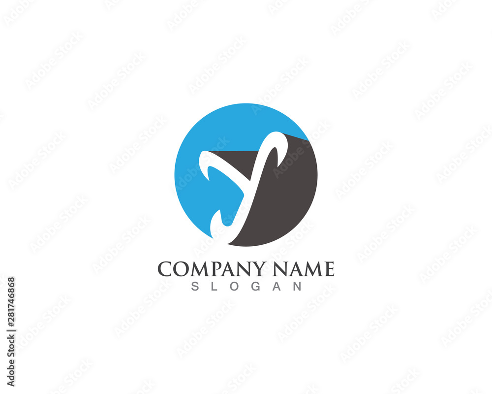 Y letter abjad vector icons logos template design Y letter abjad vector icons logos template design