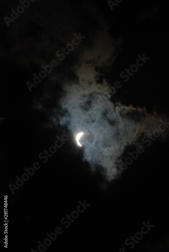 Solar eclipse photography. Also can use like abstract pattern.