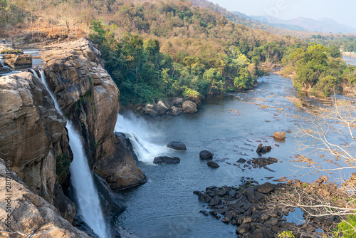 The Athirappilly Water Falls in India photo