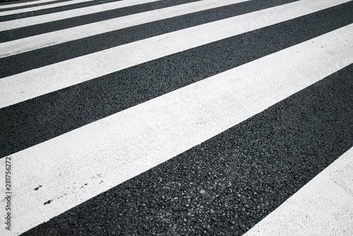 Zebra crossing view © WINDCOLORS