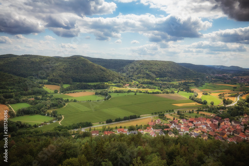 Rural Bavarian Hill Landscape