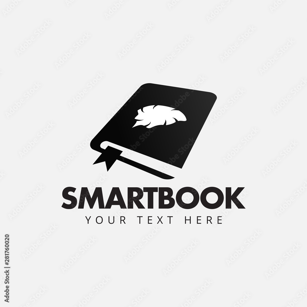 Smartbook logo design template vector isolated Smartbook logo design template vector isolated
