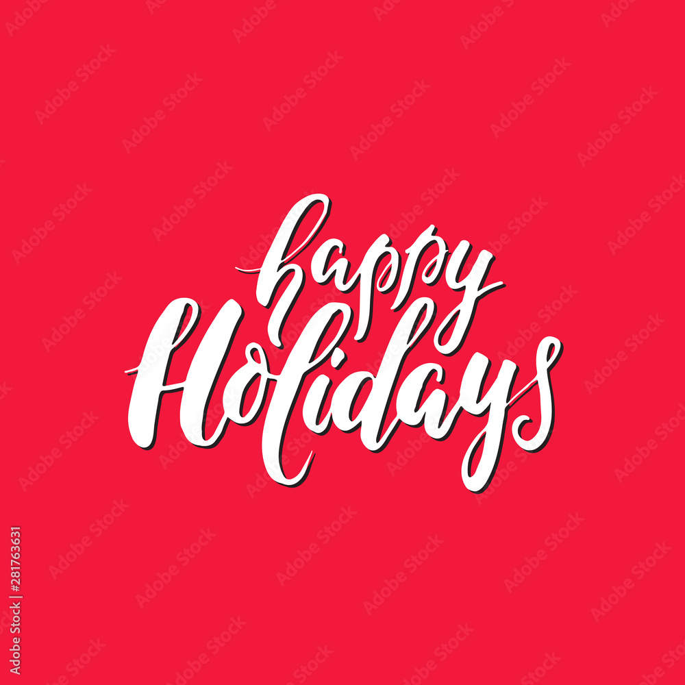 Vector Christmas calligraphy with holiday decoration elements Vector Christmas calligraphy with holiday decoration elements