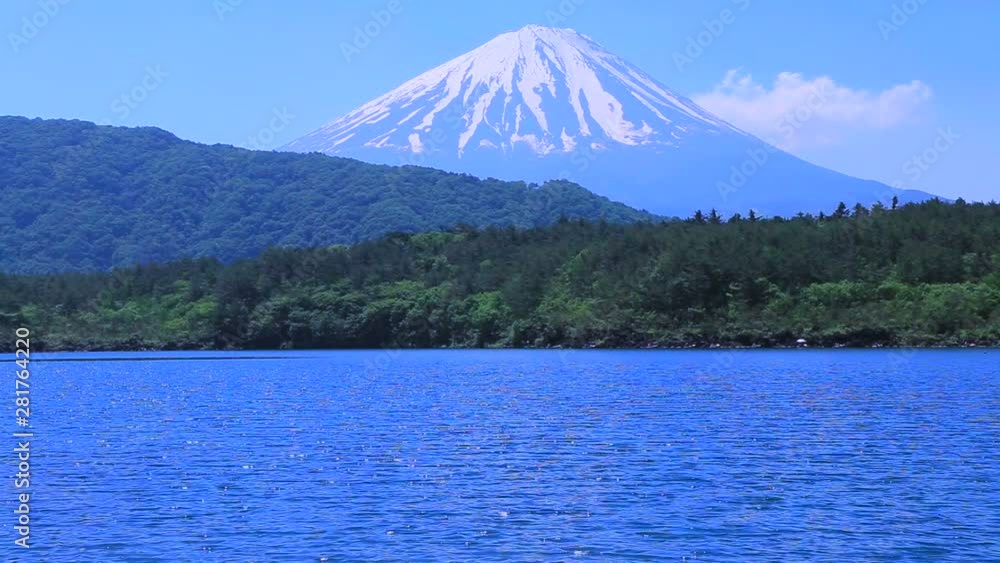 Saiko Lake and Mount Fuji, Yamanashi Prefecture, Japan Saiko Lake and Mount Fuji, Yamanashi Prefecture, Japan