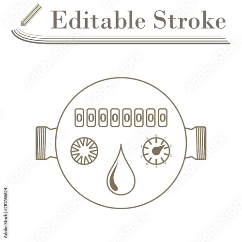 Water Meter Icon