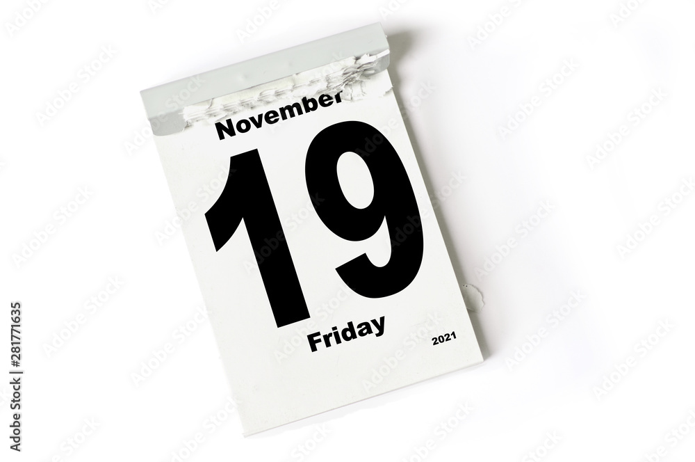 19. November 2021 19. November 2021