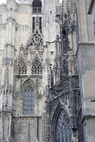 Gothic Cathedral of St. Stephen in Vienna, Austria