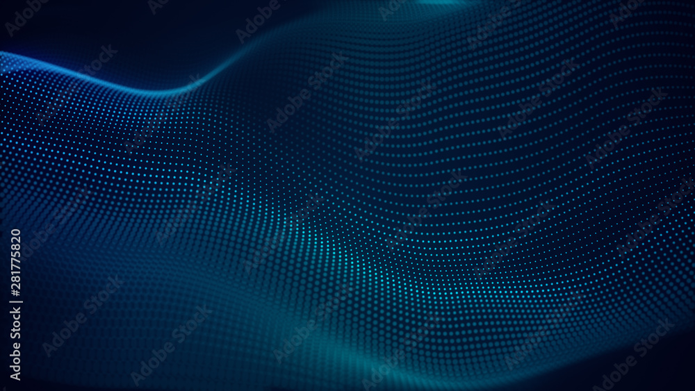 beautiful abstract wave technology background with blue light digital effect corporate concept beautiful abstract wave technology background with blue light digital effect corporate concept