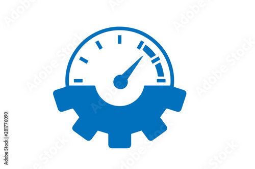 Modern Risk Management icon vector, symbolizing risk management