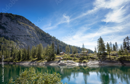 lake in mountains