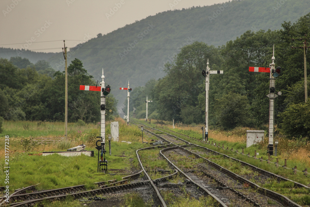 Signals in the Moors, Levisham, North Yorkshire Signals in the Moors, Levisham, North Yorkshire