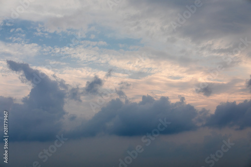 cloudy sky and light and dark clouds © Gennaro Leonardi