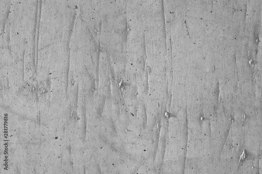 Scratched concrete rough surface