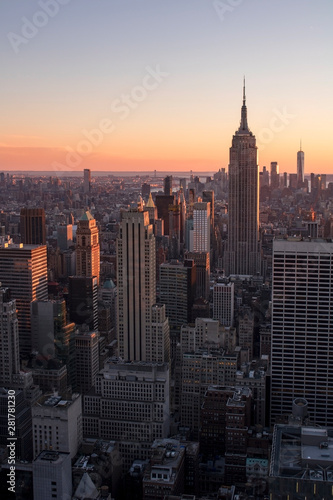 Atardecer en Empire State. New York © Laura