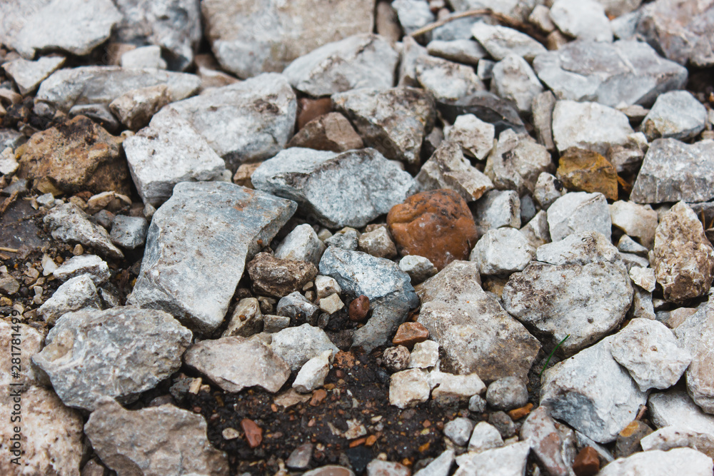 stone nature wet dirt earth asphalt road texture pebble monolith granite flint rock boulder cobblestone abstraction background