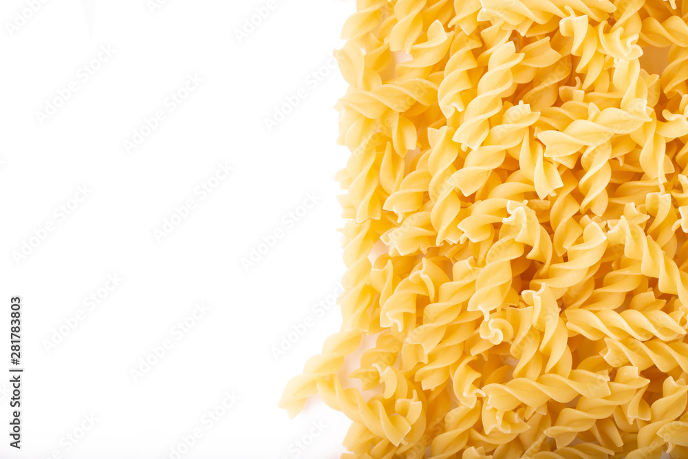 raw pasta helix place for text raw pasta helix place for text