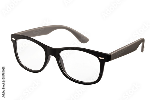 diopter glasses isolated