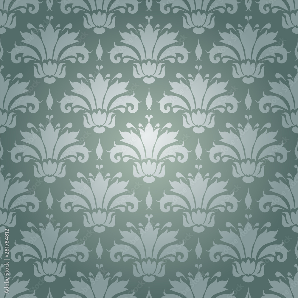 seamless floral pattern with flowers