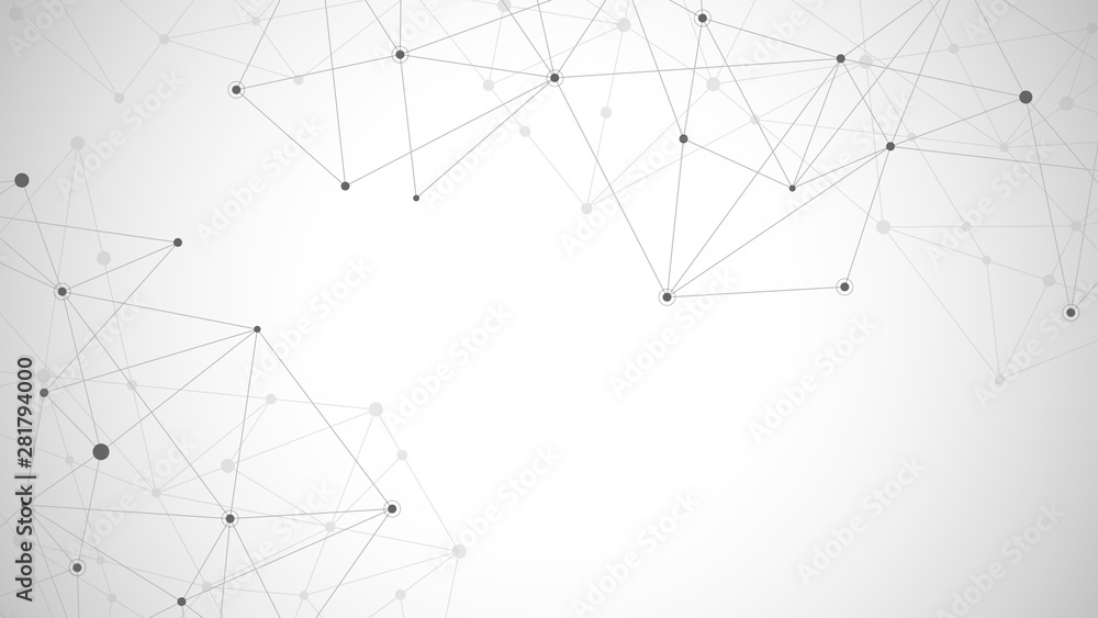 Abstract plexus background with connecting dots and lines. Global network connection, digital technology and communication concept. Abstract plexus background with connecting dots and lines. Global network connection, digital technology and communication concept.