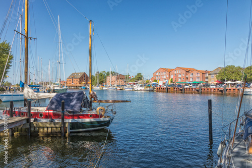 Harbor of Orth, Fehmarn island