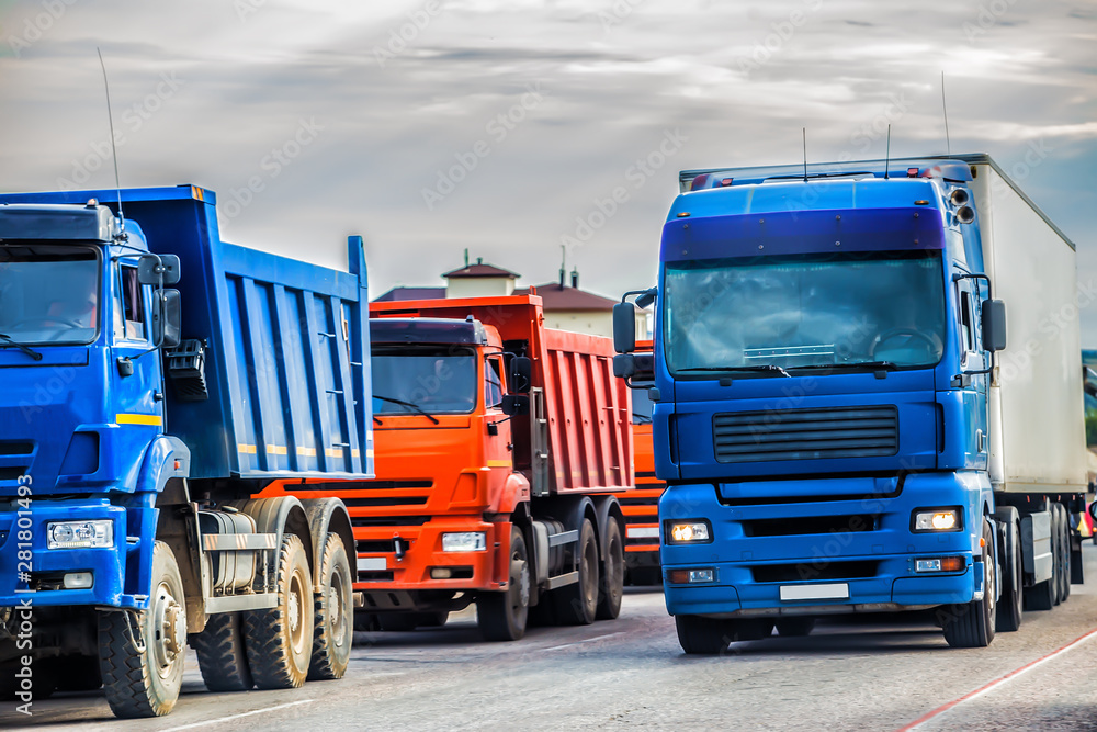 trucks goes on highway trucks goes on highway