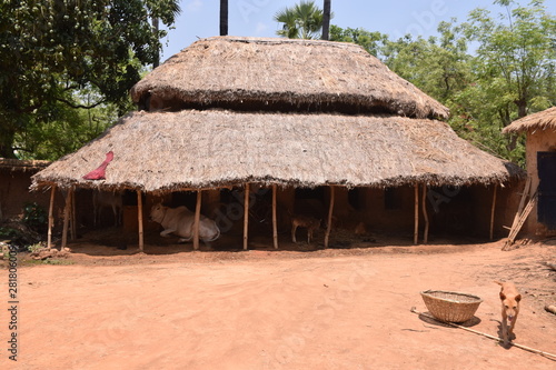 indian village house