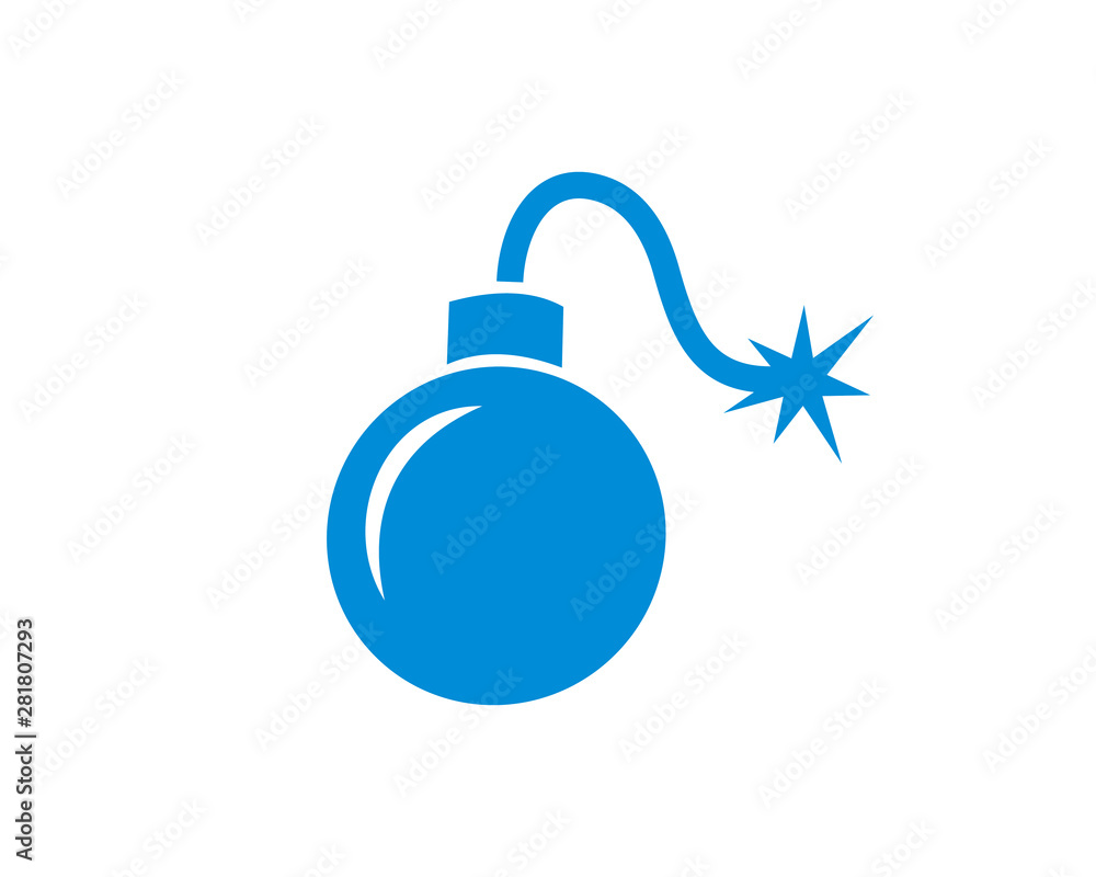 Bomb icon symbol vector. symbol for web site Computer and mobile vector. Bomb icon symbol vector. symbol for web site Computer and mobile vector.