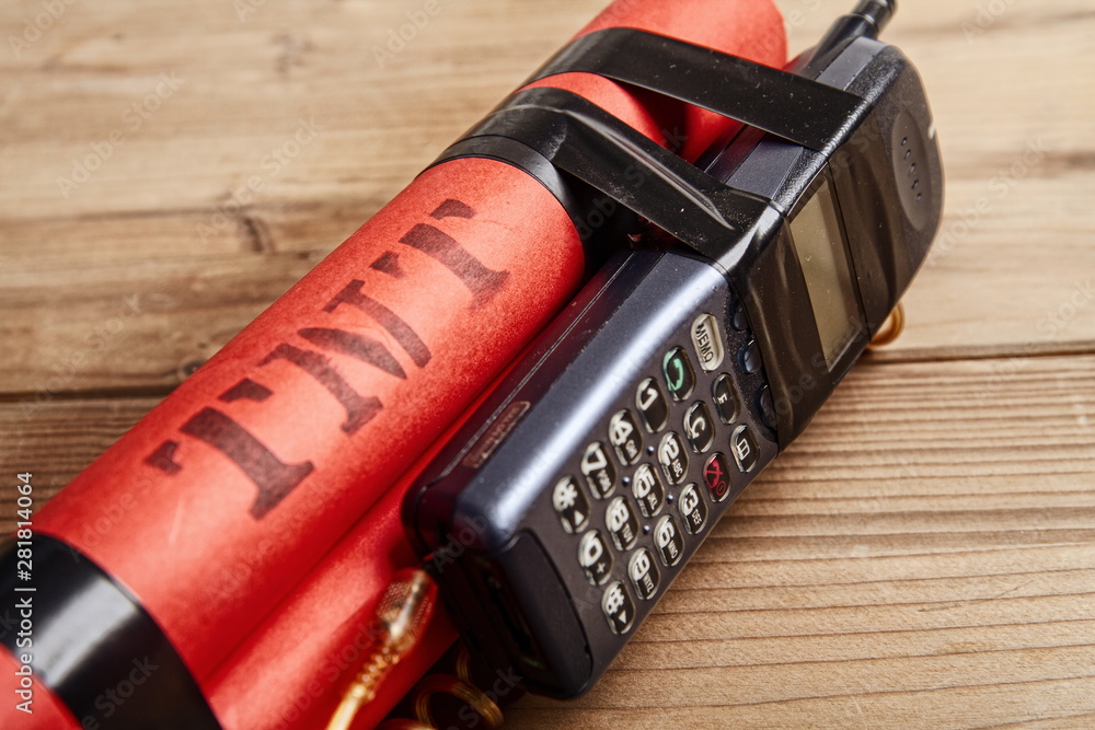 dynamite with phone dynamite with phone