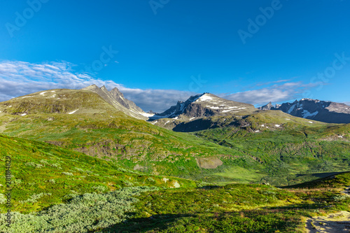 Berglandschaft in Jotunheimen Norwegen