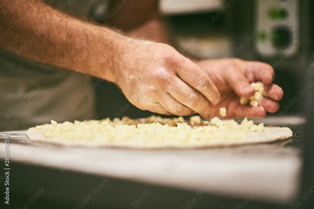 Preparazione della pizza Preparazione della pizza