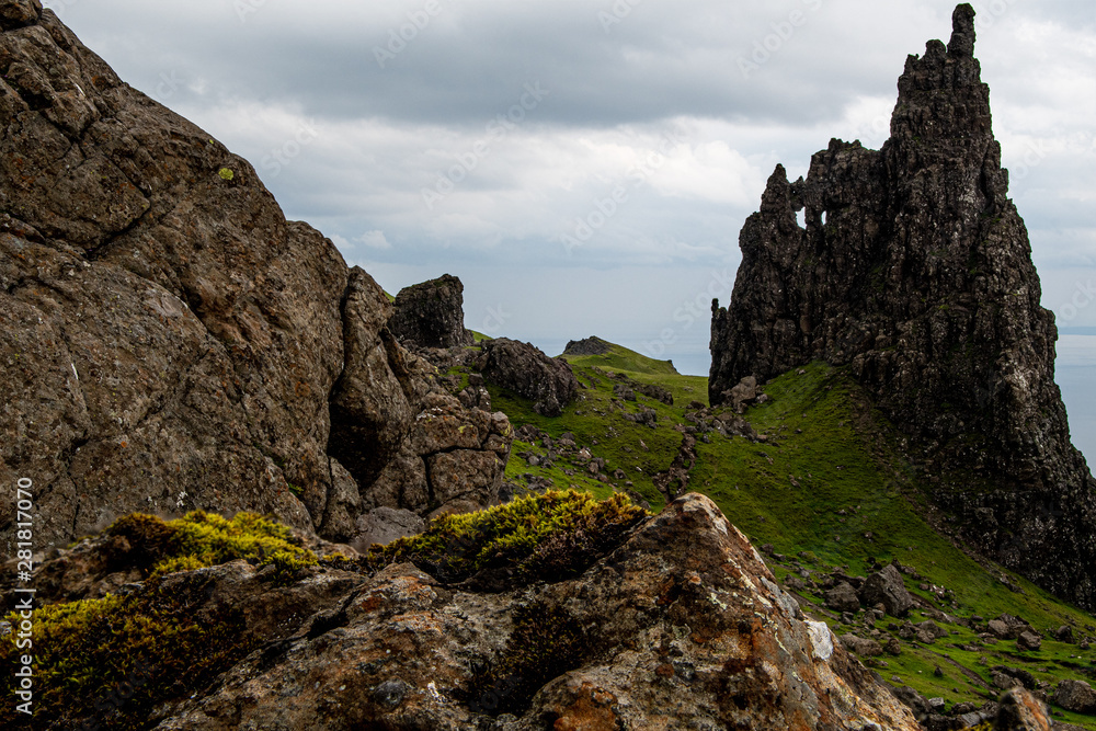 Fotografie The Old Man of Storr - Isle of Skye